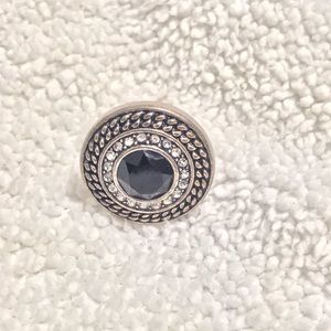 Lia Sophia “Blake” Ring Sz 7 Beads & Cut Crystal!